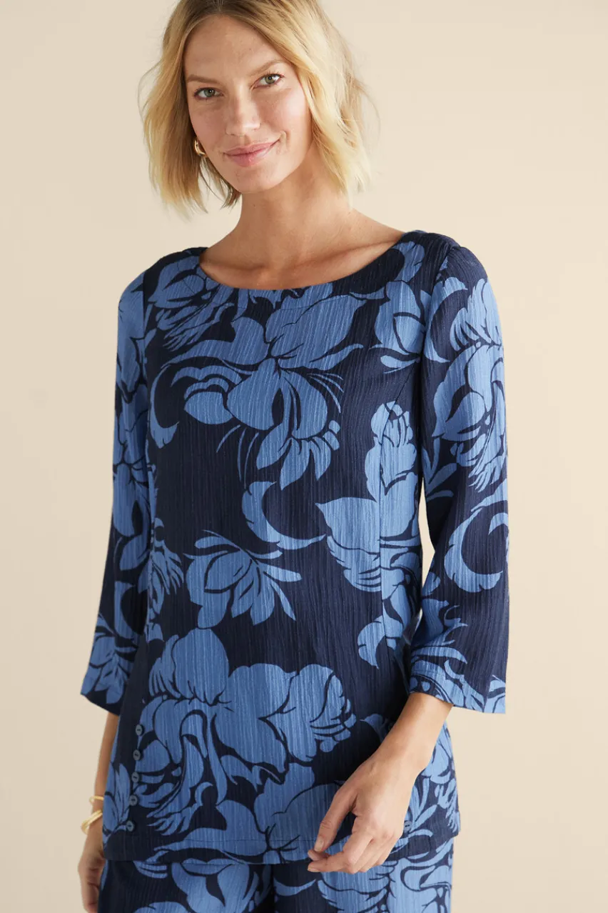 Hot Oceo Gauze Tunic Tops|Tunics & Leggings