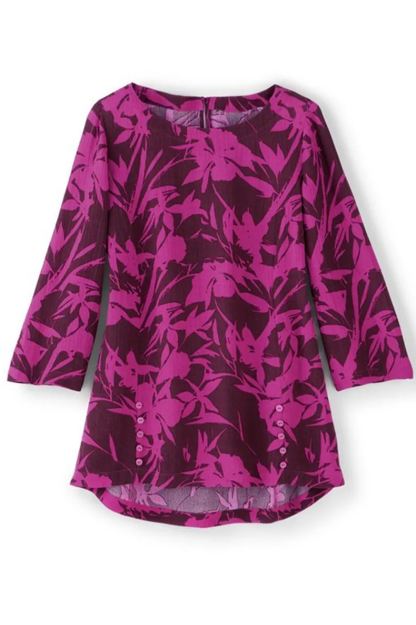 Hot Oceo Gauze Tunic Tops|Tunics & Leggings