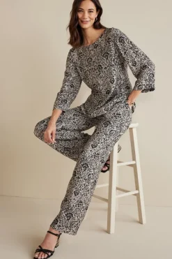 New Oceo Gauze Wide-Leg Pants Pants