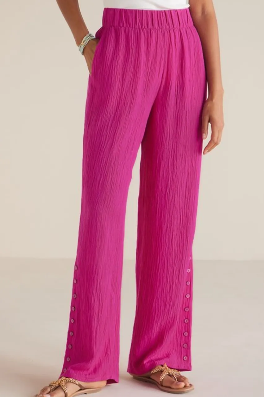 New Oceo Gauze Wide-Leg Pants Pants