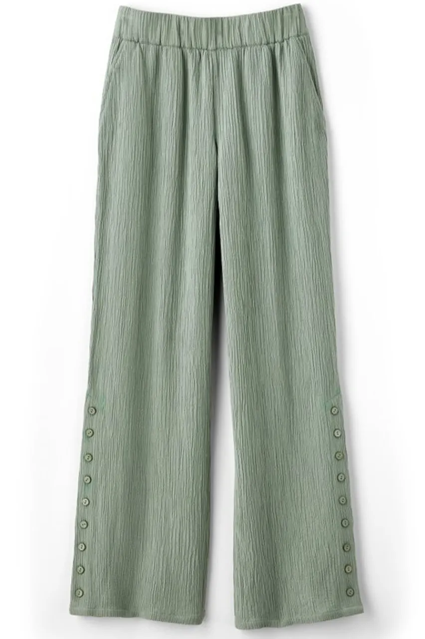 New Oceo Gauze Wide-Leg Pants Pants