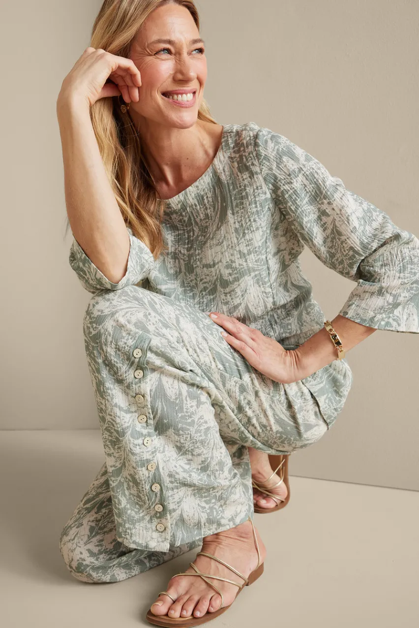 New Oceo Gauze Wide-Leg Pants Pants