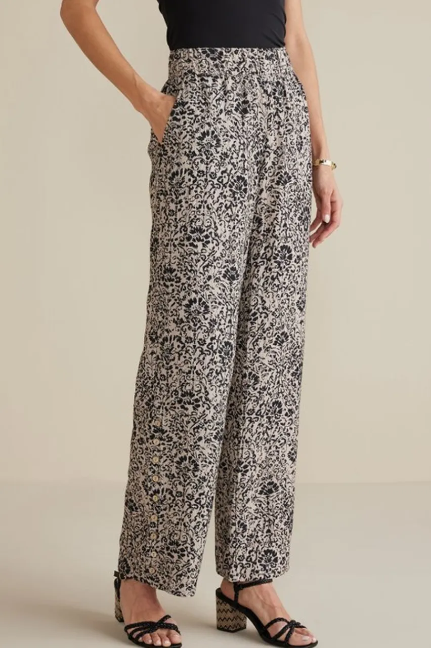 New Oceo Gauze Wide-Leg Pants Pants