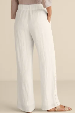 New Oceo Gauze Wide-Leg Pants Pants