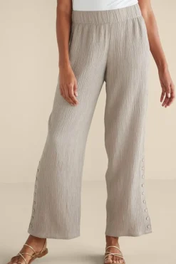 New Oceo Gauze Wide-Leg Pants Pants