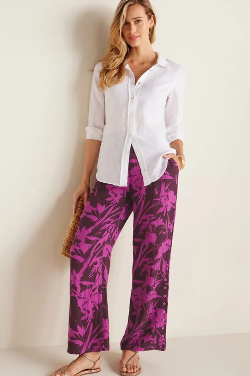 New Oceo Gauze Wide-Leg Pants Pants