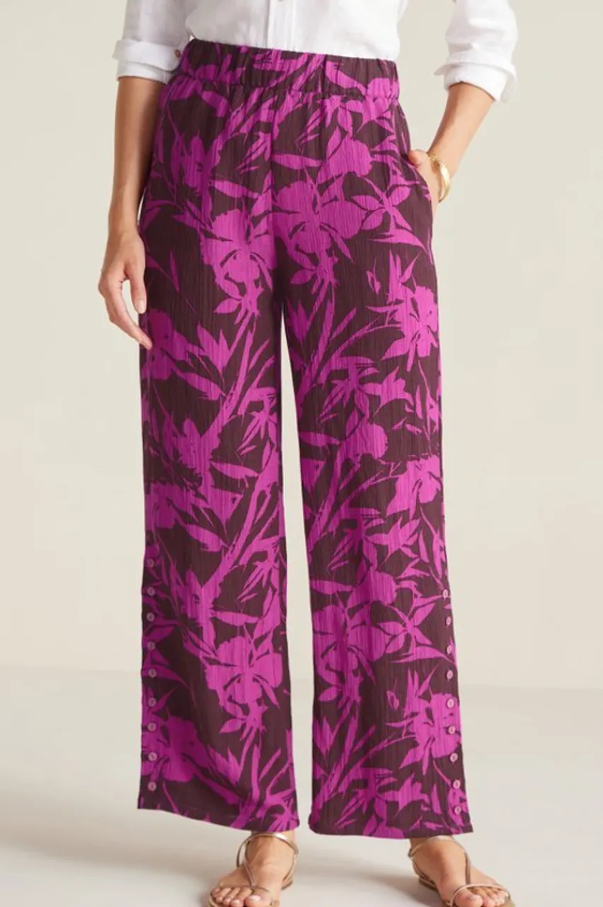 New Oceo Gauze Wide-Leg Pants Pants