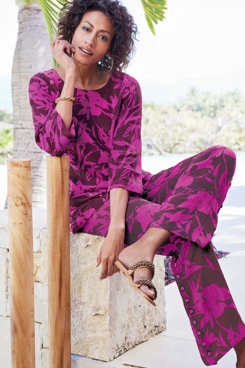 New Oceo Gauze Wide-Leg Pants Pants