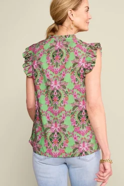 Best Paige Linen Blend Top Tops