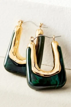 Parker Square Hoop Earrings Jewelry|Earrings