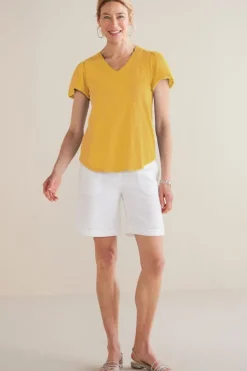 Best Philippa Gauze Sleeve Tee Tops