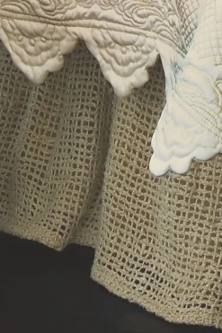 Discount Raw Silk Woven Bedskirt Bedding|Bedding Collections