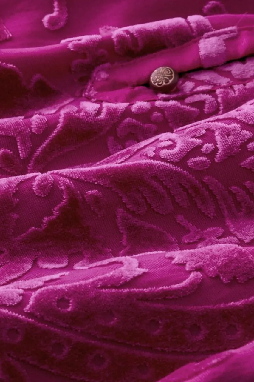 Online Reesha Velvet Top Tops