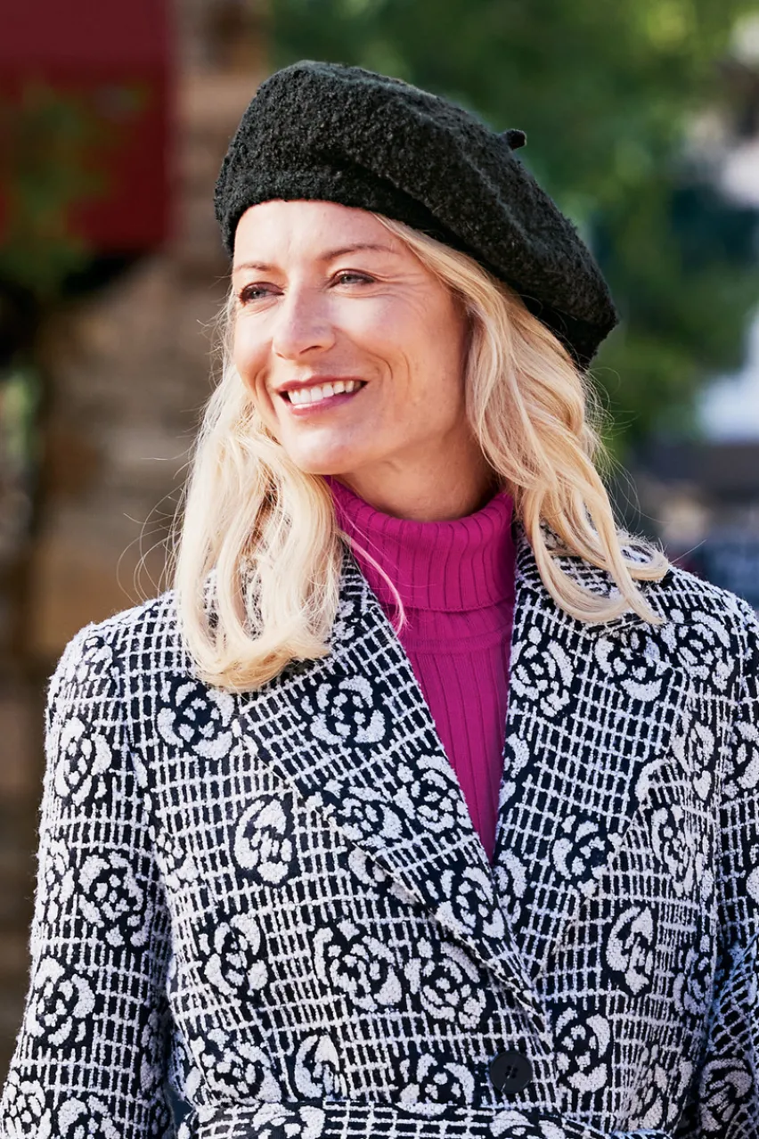 Hot Remi Boucle Beret Hats