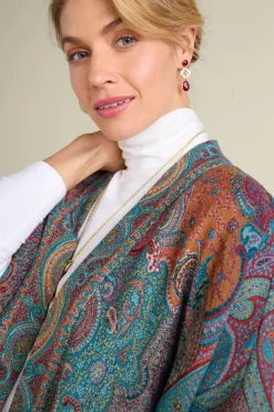 Best Rhea Woven Kimono Wrap Scarves & Wraps