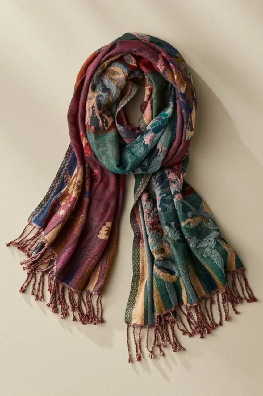 Outlet Rosy Reversible Scarf Scarves & Wraps