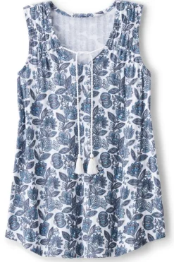 New Roxie Printed Pointelle Tank Tops