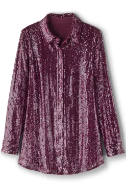 Best Sancerre Sequin Shirt Tops
