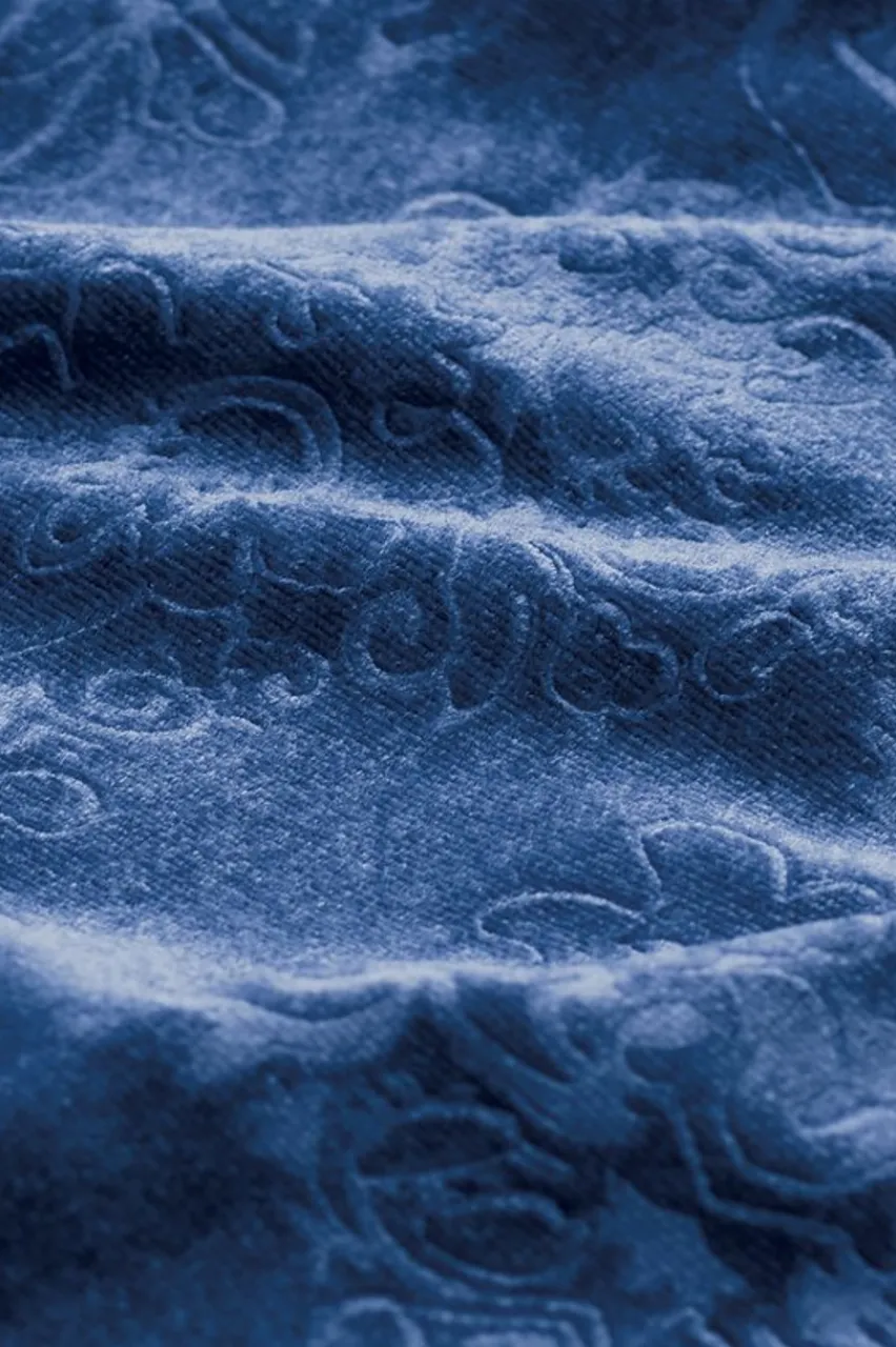 Outlet Santiago Embossed Velvet Dress Dresses