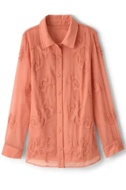 Online Savannah Embellished Tunic Tops