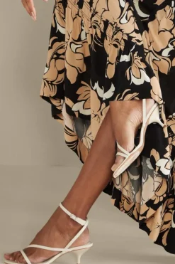 Clearance Schutz Helene Kitten Heel Sandal Shoes