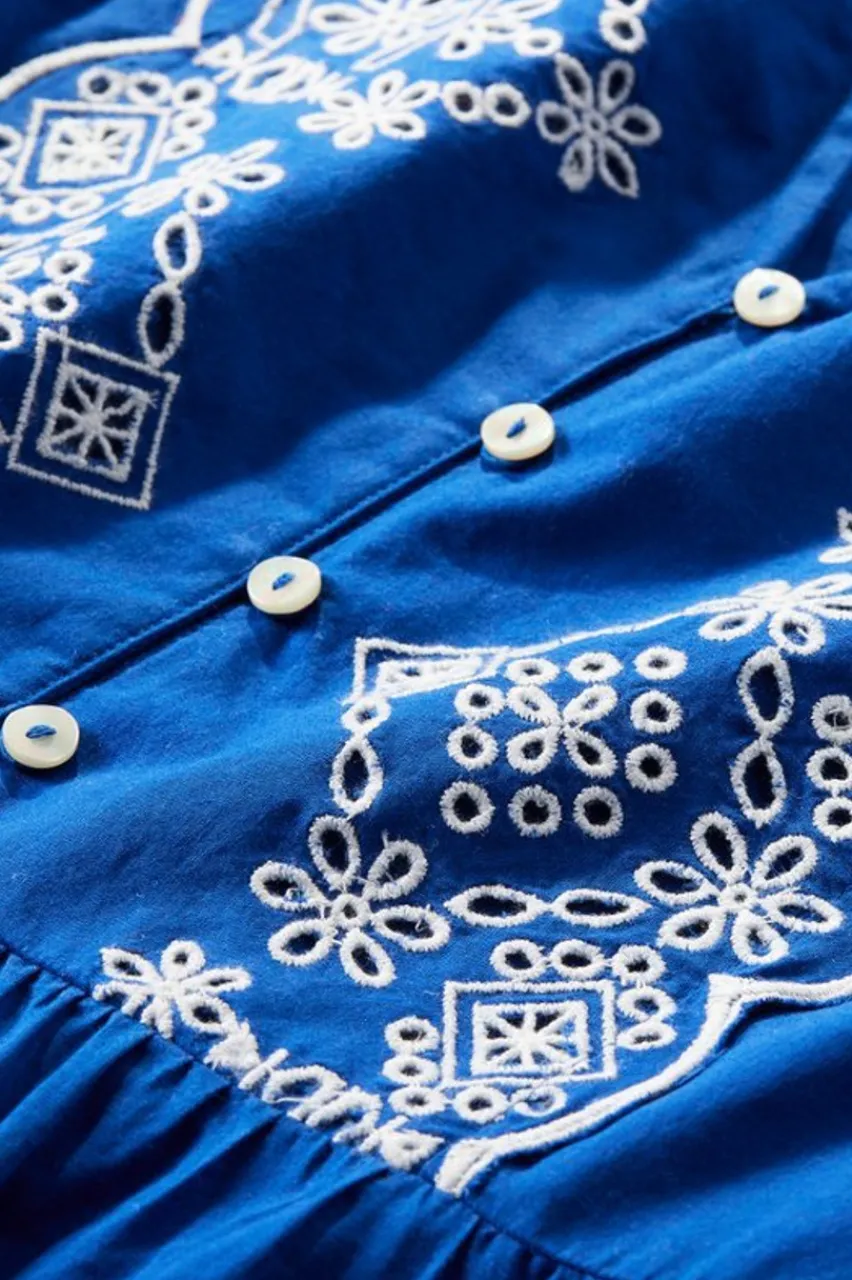 Online Shona Embroidered Top Tops