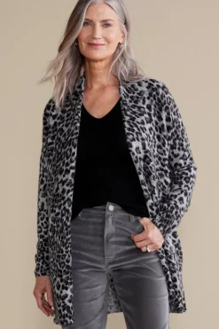 Outlet Sibyl Cashmere Printed Cardigan Tops|Sweaters & Cardigans