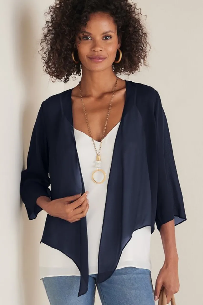 Online Silk Undercover Topper Toppers|Jackets & Coats