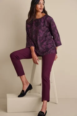 Hot Soft Essential Ponte Slim Ankle Pants Pants