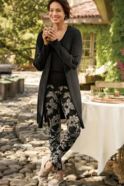 New Soft Essential Ribbed Long Cardi Tops|Sweaters & Cardigans