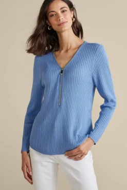 Sale Soft Essential Ribbed Valentina Sweater Tops|Sweaters & Cardigans