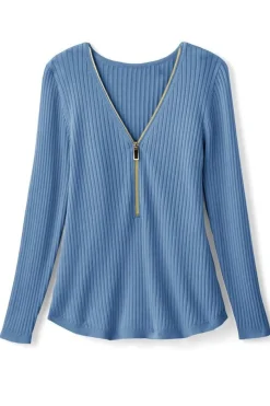 Sale Soft Essential Ribbed Valentina Sweater Tops|Sweaters & Cardigans