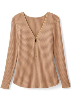 Sale Soft Essential Ribbed Valentina Sweater Tops|Sweaters & Cardigans