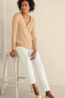 Sale Soft Essential Ribbed Valentina Sweater Tops|Sweaters & Cardigans