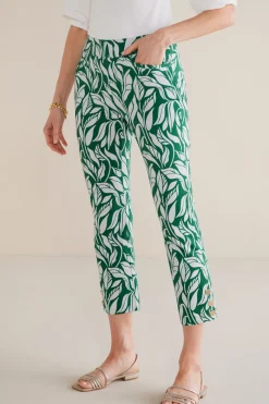 New Soft Essential Superla Slim Leg Crop Pants Pants