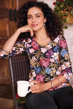 Hot Soft Essential Supima 3/4 Sleeve Tee I Tops