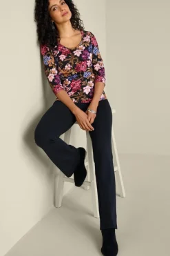 Hot Soft Essential Supima 3/4 Sleeve Tee I Tops