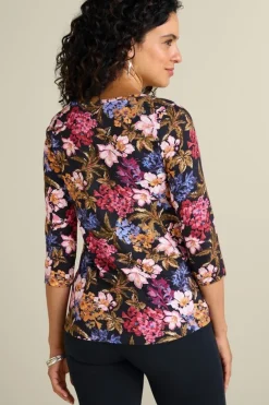 Hot Soft Essential Supima 3/4 Sleeve Tee I Tops