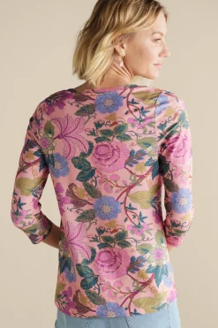 Hot Soft Essential Supima 3/4 Sleeve Tee I Tops