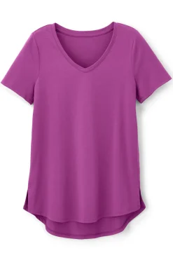 Discount Soft Essential Supima Isabel Short Sleeve Tunic Tops|Tunics & Leggings