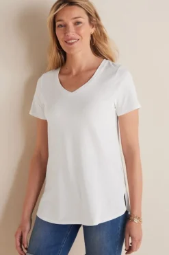 Discount Soft Essential Supima Isabel Short Sleeve Tunic Tops|Tunics & Leggings