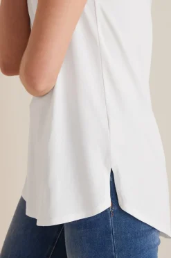 Discount Soft Essential Supima Isabel Short Sleeve Tunic Tops|Tunics & Leggings