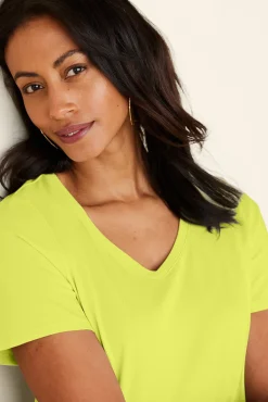 Discount Soft Essential Supima Isabel Short Sleeve Tunic Tops|Tunics & Leggings