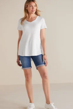 Discount Soft Essential Supima Isabel Short Sleeve Tunic Tops|Tunics & Leggings