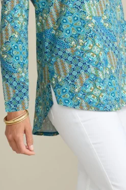 Online Soft Essential Supima Isabel Long Sleeve Tunic Tops