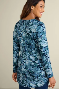 Online Soft Essential Supima Isabel Long Sleeve Tunic Tops