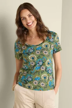 Discount Soft Essential Supima Short Sleeve Tee Tops