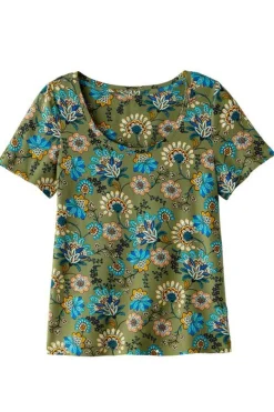 Discount Soft Essential Supima Short Sleeve Tee Tops