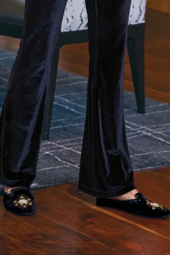 Solana Embellished Slide Shoes