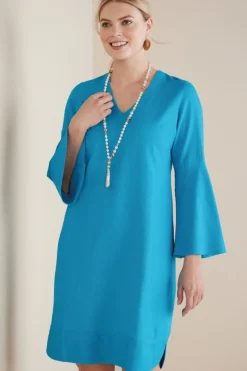 Best Soleil Linen Blend Dress Dresses